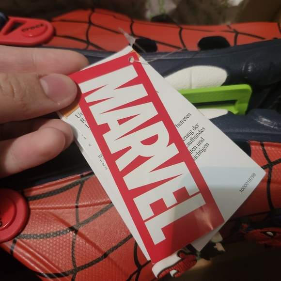 Limited Edition Crocs Spider-Man All-Terrain Clog: Size 8 Men 10 Woman - Picture 5 of 6